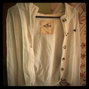 White Hollister Sweatshirt
